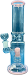 Skyglass - Color Accented Straight Tube w/ Perc