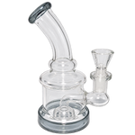 Skyglass - 5" Color Accented Donut Perc Rig