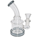 Skyglass - 5" Color Accented Donut Perc Rig