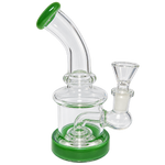 Skyglass - 5" Color Accented Donut Perc Rig