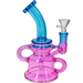 Skyglass - 8" Neon Color Gradient Recycler
