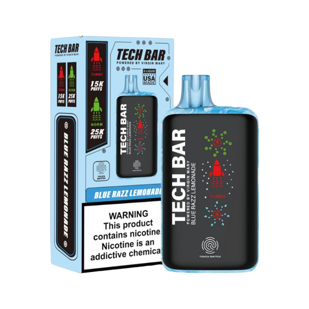 Tech Bar - 25000 Puff 5pk Display