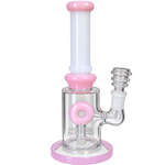 Skyglass - Donut Waterpipe w/ White Accents