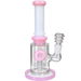 Skyglass - Donut Waterpipe w/ White Accents