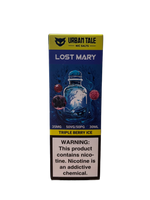 Urban Tales - Lost Mary Triple Berry Ice Nic Salt 30ml Bottle