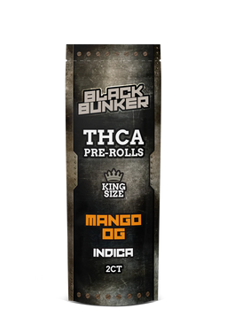 Black Bunker -2ct King Size THCA 10pk Pre-Rolls