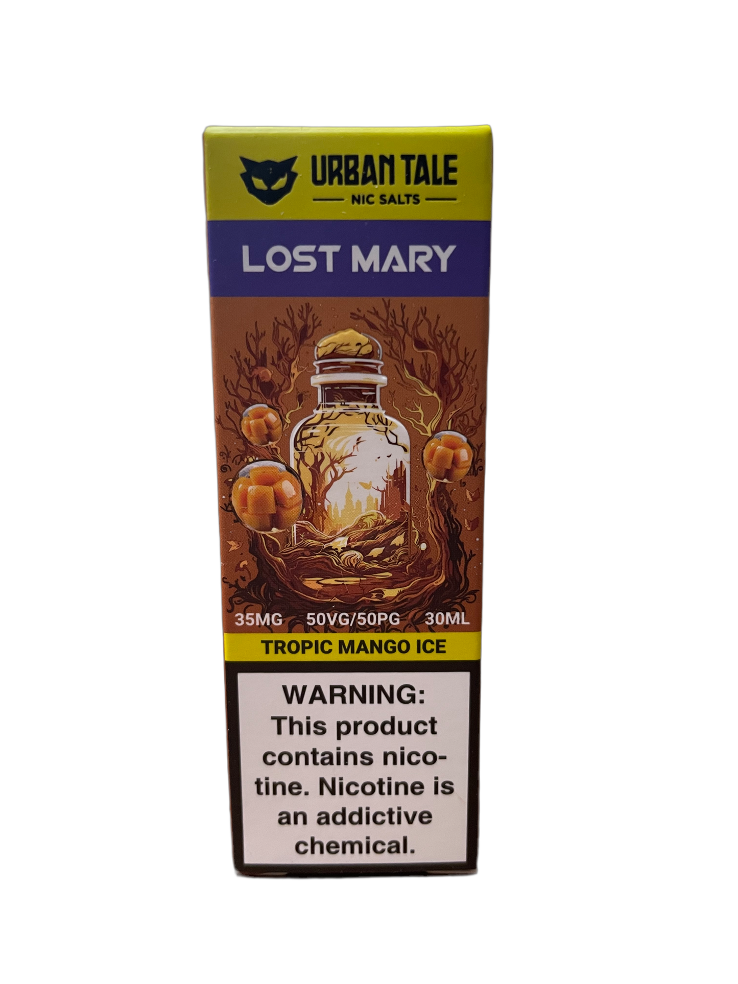 Urban Tales - Lost Mary Tropic Mango Ice Nic Salt 30ml Bottle