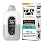Fifty Bar - V2 White Series 20k Puff Disposable 5pk Display