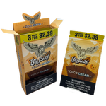 Big Leaf - Natural Tobacco Wrap 3ct 10Pk Display