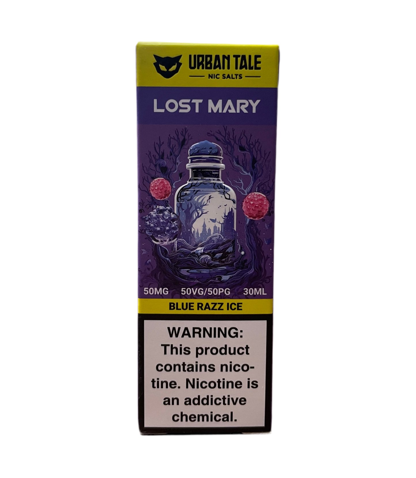 Urban Tales - Lost Mary Blue Razz Ice Nic Salt 30ml Bottle