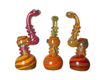 SkyGlass - Dual Swirl Bubbler