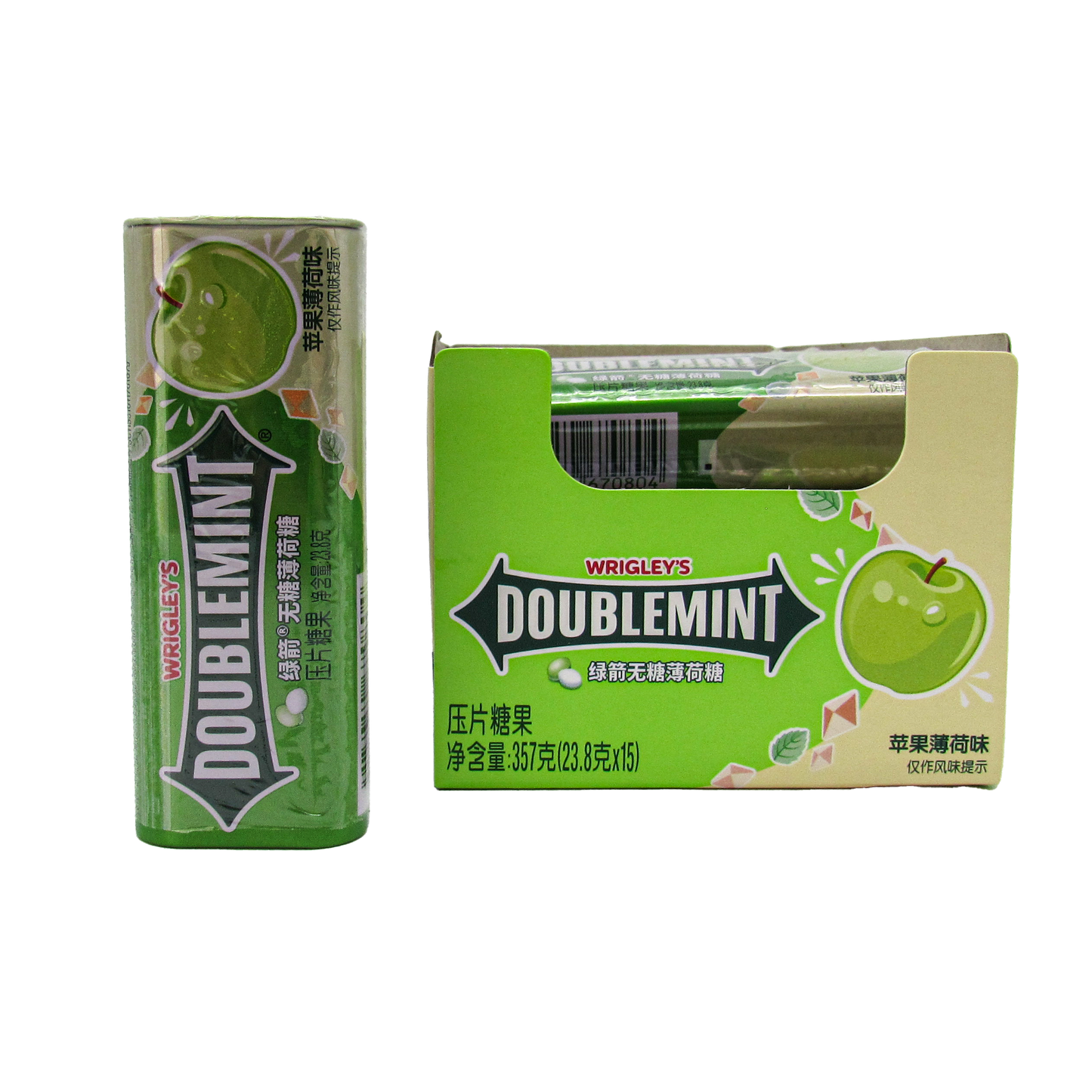 DoubleMint - Sugar Free Mints Apple Mint 15pk