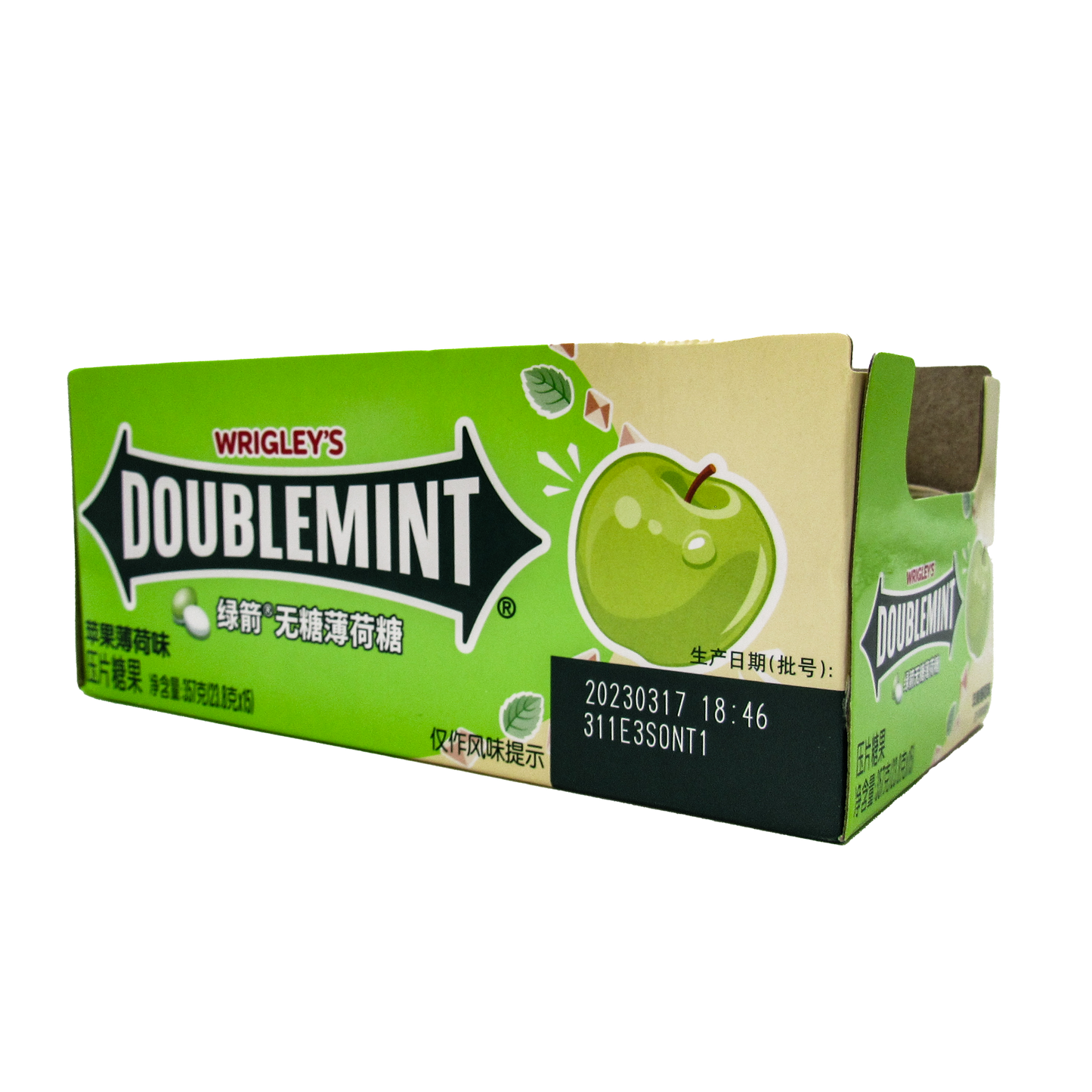 DoubleMint - Sugar Free Mints Apple Mint 15pk