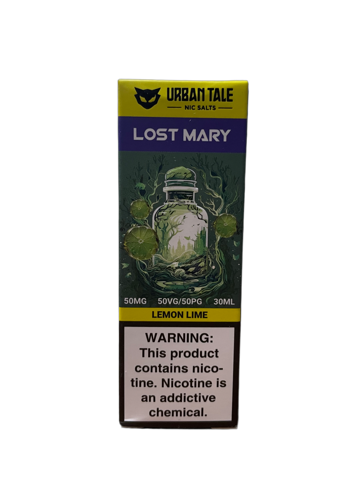 Urban Tales - Lost Mary Lemon Lime Nic Salt 30ml Bottle