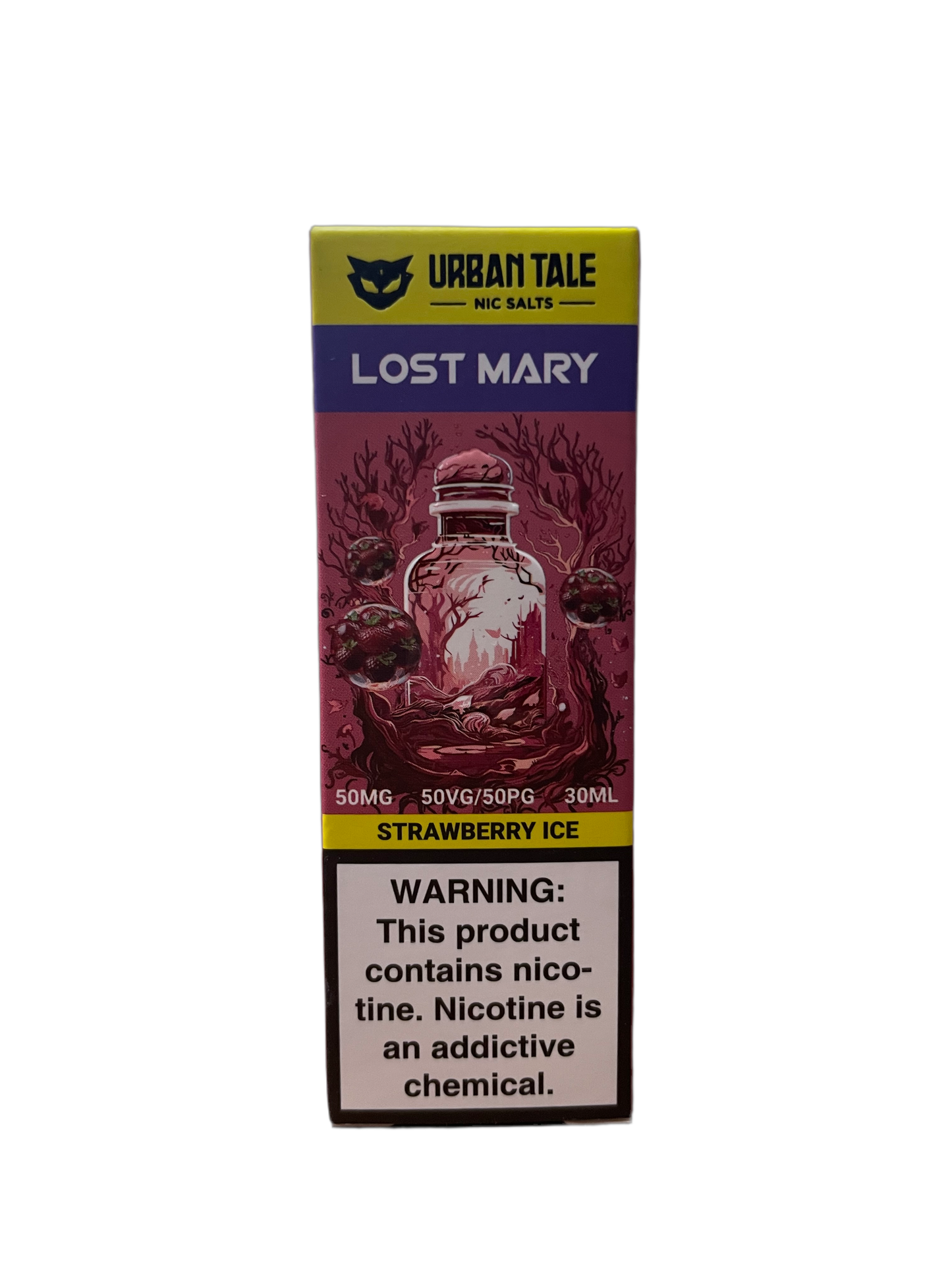 Urban Tales - Lost Mary Strawberry Ice Nic Salt 30ml Bottle