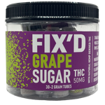 Fix'd - Salts and Sugars 50mg Hemp (30pk Jar)
