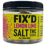 Fix'd - Salts and Sugars 50mg Hemp (30pk Jar)