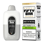Fifty Bar - V2 White Series 20k Puff Disposable 5pk Display