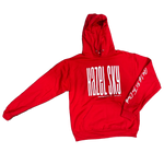 Hazel Sky - Hoodie - Red (Bold Text)