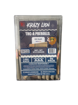 Krazy Lion- Pre-Roll 50 Pack