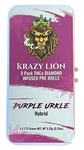 Krazy Lion - Diamond Infused 1.75g Pre-Rolls 3ct Single