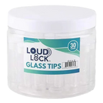 Loud Lock - Flat Glass Tips 30ct