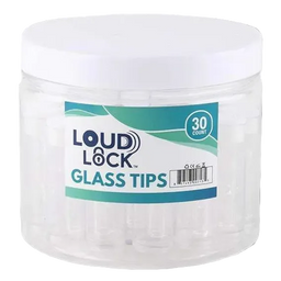 Loud Lock - Flat Glass Tips 30ct