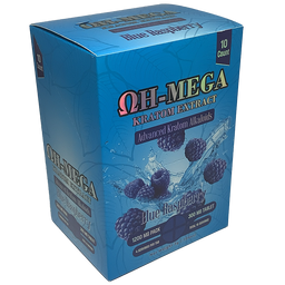 OH-MEGA - Kratom Extract 300mg 4ct - 10pk Display