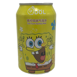 QDOL - Spongebob Flavored Sparkling Water 330ml Can
