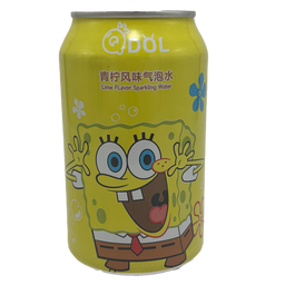 QDOL - Spongebob Flavored Sparkling Water 330ml Can