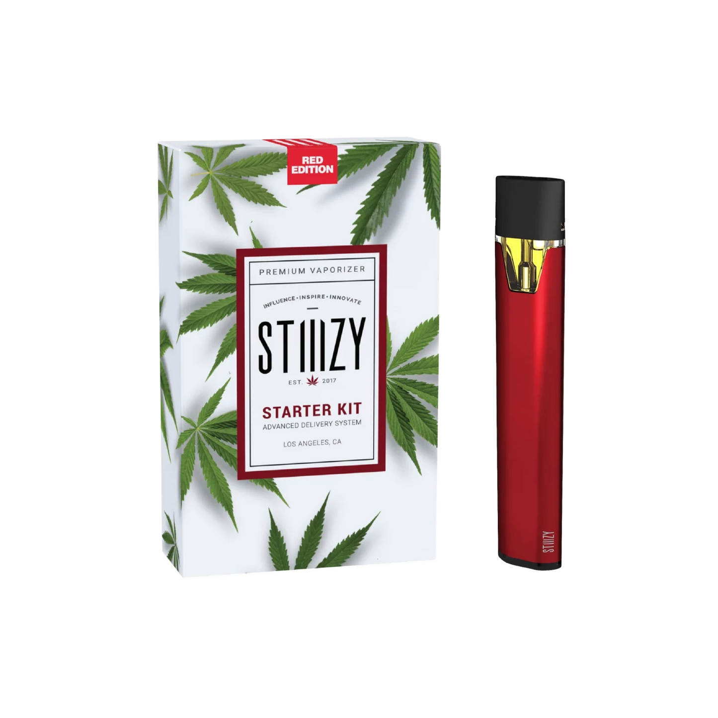 Stiiizy - Original Battery Red 5pk Display