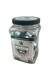 Sticky Green - THC-A, AAA+ Boutique Flower 1 Gram 20CT Jar