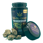 Sticky Green - Private Reserve 3.5gm Flower THC-A Jar