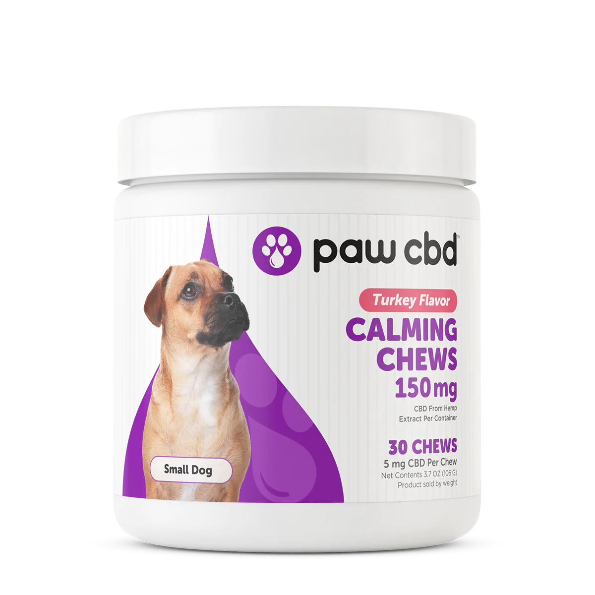 cbdMD  - Pet CBD Calming Soft Chews For Dogs Turkey Flavor 30ct