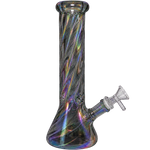Skyglass - 10in Full Color Twisted Beaker