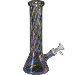 Skyglass - 10in Full Color Twisted Beaker