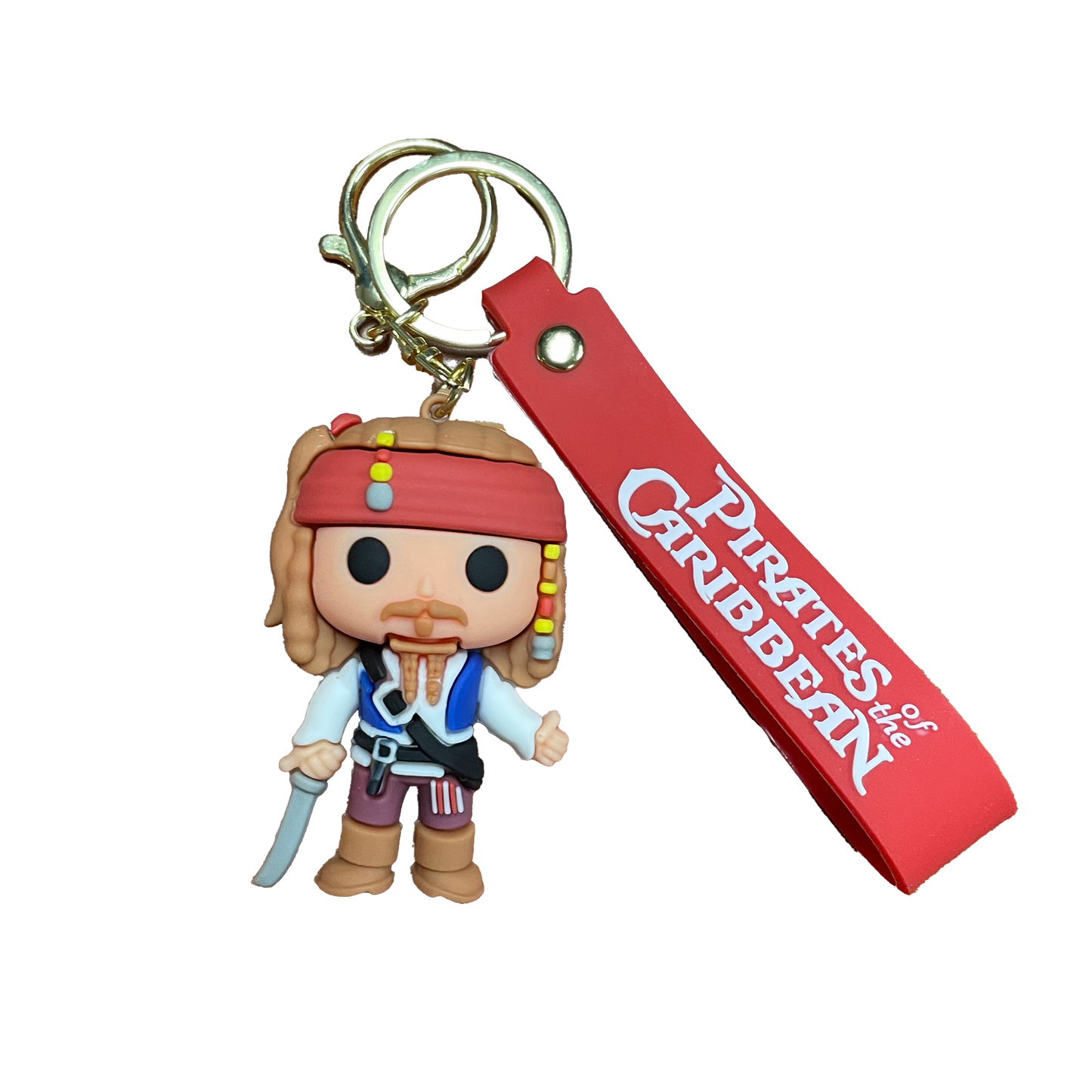 Movie Silicon Character Keychain Asst.