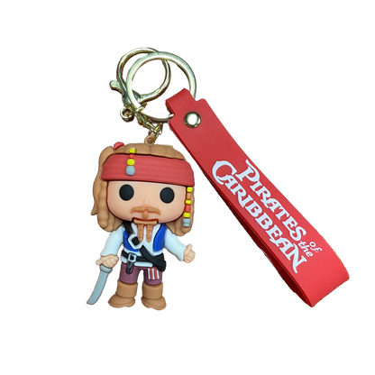 Movie Silicon Character Keychain Asst.