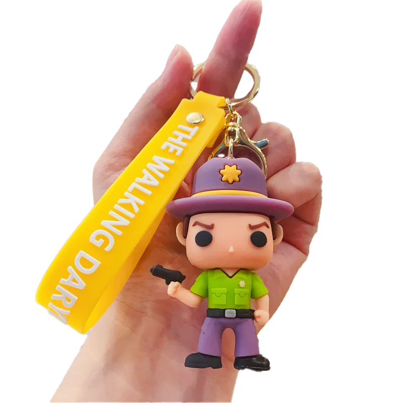 Movie Silicon Character Keychain Asst.