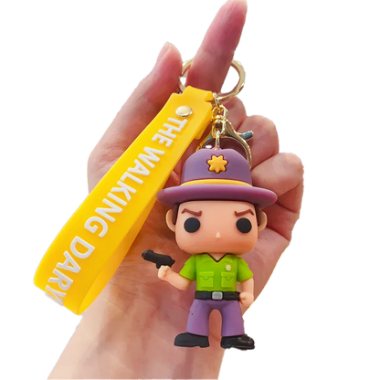 Movie Silicon Character Keychain Asst.