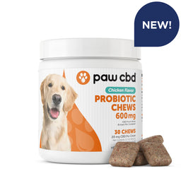 cbdMD  - Pet CBD Dog Probiotic Chews 600mg