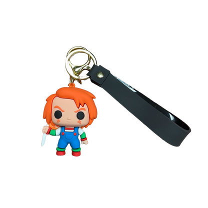 Movie Silicon Character Keychain Asst.