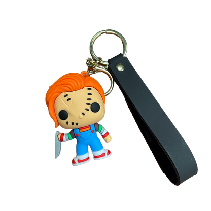 Movie Silicon Character Keychain Asst.