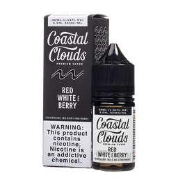 Coastal Clouds Salt Nic - Red White And Berry