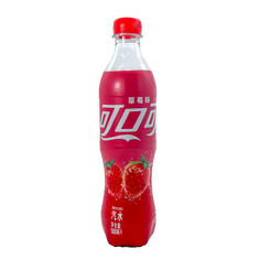 Coca Cola - Strawberry 500ml Bottle