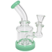 Skyglass - 5" Color Accented Donut Perc Rig