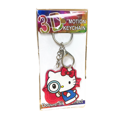 Graphic 3D Keychains