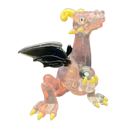 Don Chuno Glass - Rainbow Satin Dragon