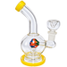 Skyglass - 5" Globe Multi-Color Perc Water Pipe