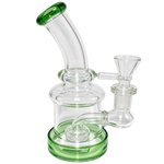 Skyglass - 5" Color Accented Donut Perc Rig
